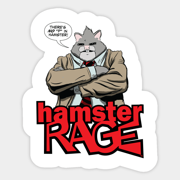 There's no P Sticker by hamsterrage